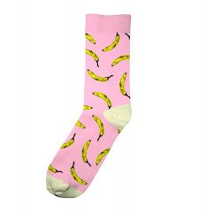 Dedicated Sigtuna Bananas Socks Pink