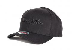 Mitchell & Ness Pinscript Redline Snapback Black / Black