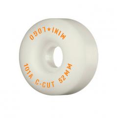 Mini Logo Wheels C-Cut 2 101a White 52mm 