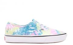 Vans Comfycush Authentic Tie Dye Orchid / True White