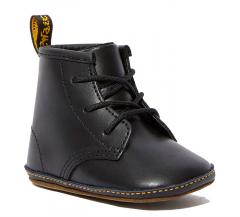 Dr. Martens 1460 Crib Baby Leather Booties Black