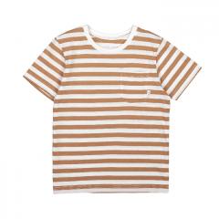Makia Kids Verkstad T-Shirt Camel / White 