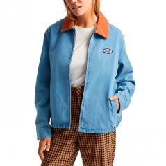 Brixton Womens Utopia Jacket 70s Blue