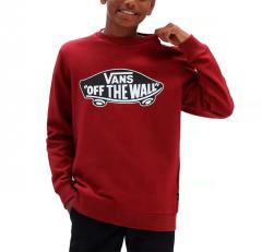 Vans Youth OTW Crew Sweater Pomegranate