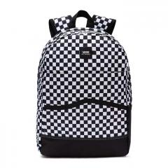 Vans Construct Skool Backpack Black / White Check