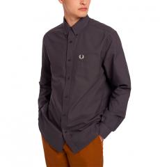 Fred Perry Oxford Shirt Gunmetal