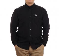 Fred Perry Oxford Shirt Black