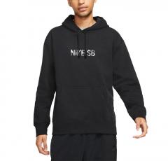 Nike SB Premium GFX Fleece Hoodie Black / Cool Grey