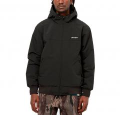 Carhartt WIP Hooded Sail Jacket Black / White