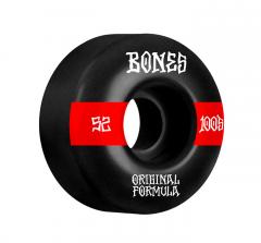 Bones Wheels 100 #14 V4 Wide Black 52mm