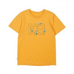 Makia X Mauri Kunnas Kids Nap T-Shirt Ochre