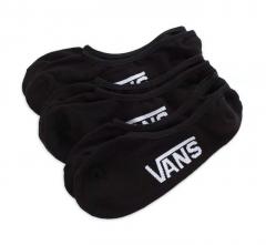 Vans Classic Super No Show Socks 3-Pack Black