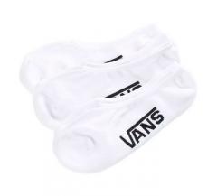 Vans Classic Super No Show Socks 3-Pack White