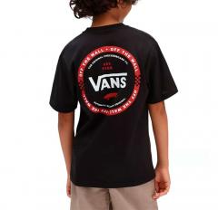 Vans Youth Logo Check T-Shirt Black