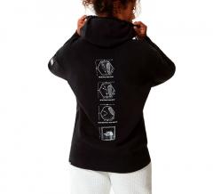 The North Face Womens Galahm Graphic Hoodie Black