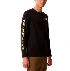 The North Face Coordinates Longsleeve T-Shirt TNF Black