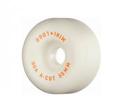 Mini Logo Wheels A-Cut 2 Hybrid 90a White 55mm 