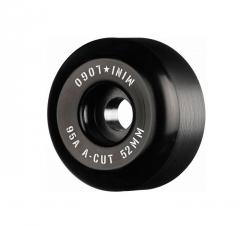 Mini Logo Wheels A-Cut 2 Hybrid 95a Black 52mm 