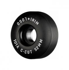 Mini Logo Wheels C-Cut 2 101a Black 52mm 