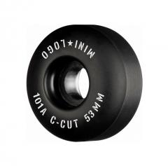 Mini Logo Wheels C-Cut 2 101a Black 53mm 