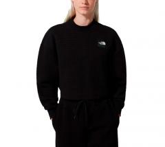 The North Face Womens Mhysa Quilted Long-Sleeve Top TNF Black