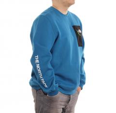 The North Face Tech Crewneck Sweatshirt Banff Blue