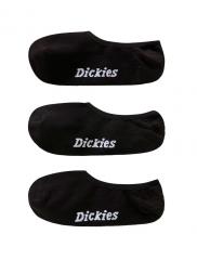 Dickies Invisible Socks 3-Pack Black