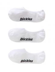 Dickies Invisible Socks 3-Pack White