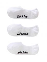 Dickies Invisible Socks 3-Pack White