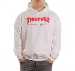 Thrasher Skate Mag Hoodie White / Red