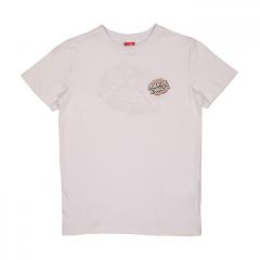 Santa Cruz Youth Warp Broken T-Shirt White