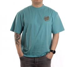 Santa Cruz Tiki Dot T-Shirt Turquoise