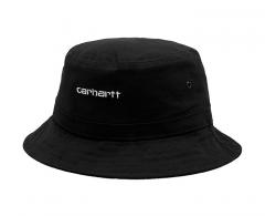 Carhartt WIP Script Bucket Hat Black / White