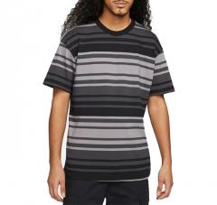 Nike SB Striped T-Shirt Black