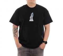 Happy Hour Lifetime Statue T-Shirt Black
