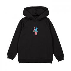 Makia X Mauri Kunnas Kids Kille Hooded Sweatshirt Black