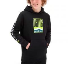 Vans Youth Maze Pullover Hoodie Black