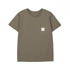 Makia Kids Pocket T-Shirt Dark Olive