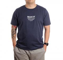 Makia Etiquette T-Shirt Blue