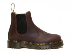 Dr. Martens 2976 Bex Crazy Horse Chelsea Boots Dark Brown