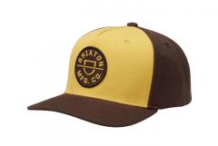 Brixton Crest C MP Snapback Bright Gold / Desert Palm