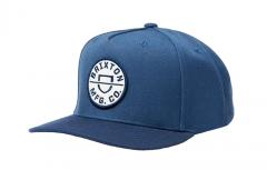 Brixton Crest C MP Snapback Indian Teal / Washed Navy