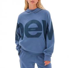 New Balance Athletics Unisex Out Of Bounds Hoodie Arctic Grey