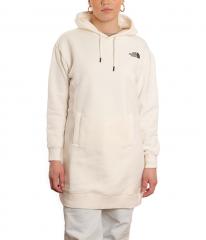 The North Face Womens Fleece Logo Dress Gardenia White