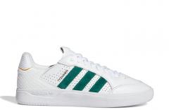 Adidas Tyshawn Low Cloud White / Collegiate Green / Gold Metallic