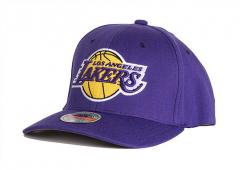Mitchell & Ness Classic Redline Los Angeles Lakers Snapback Purple