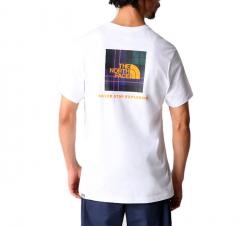 The North Face Redbox T-Shirt TNF White / Ponderosa Green 