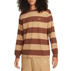 Nike SB Striped Long Sleeve T-Shirt Cacao Wow / Dark Driftwood