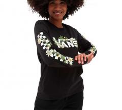 Vans Womens Wyld Vee Long Sleeve T-Shirt Black