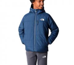 The North Face Youth Reversible Perrito Jacket Shady Blue